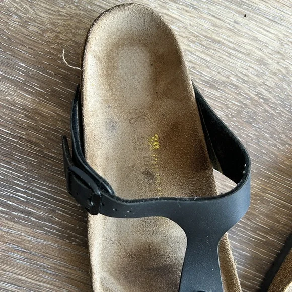 Birkenstocks gizeh black 38 - Picture 3 of 6
